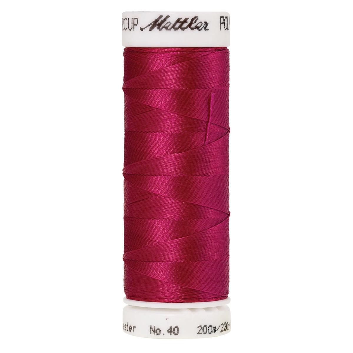 Mettler Poly Sheen Thread - 220 yds - Bright Ruby