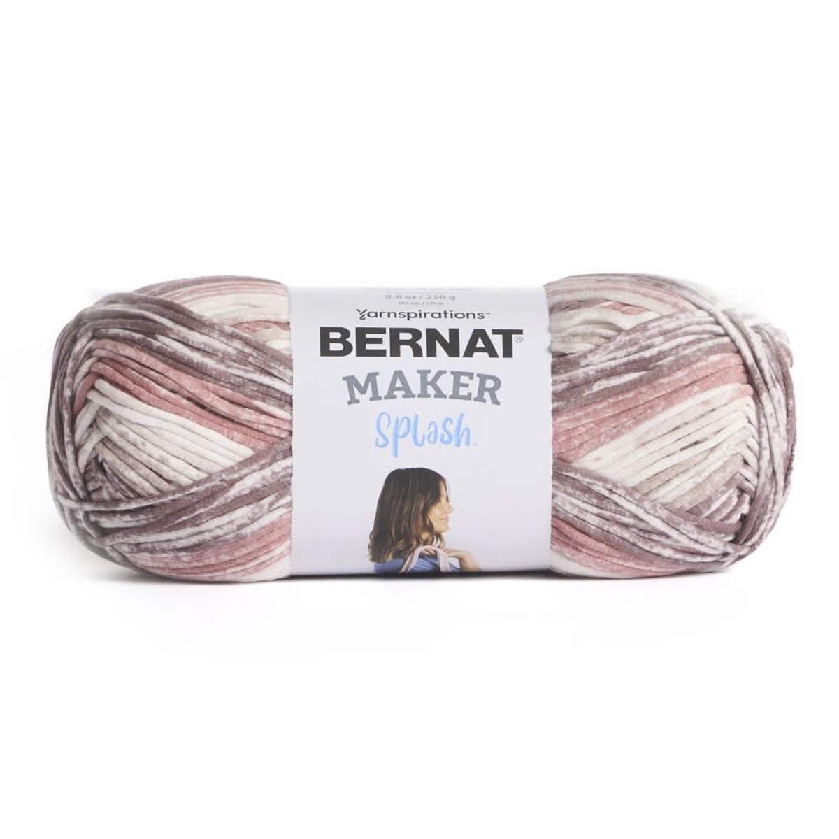 Bernat Maker Splash Yarn - Bark