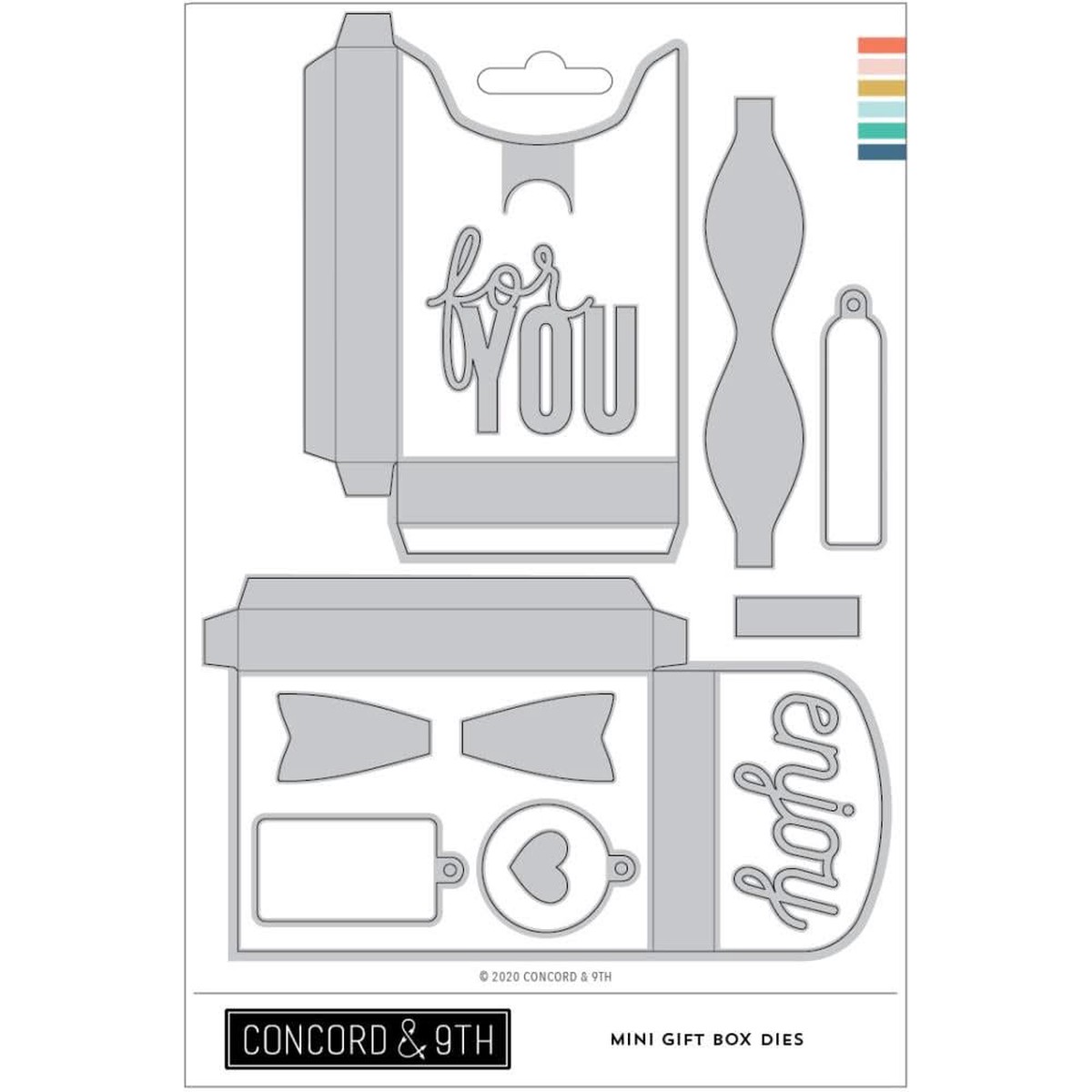 Concord & 9th Dies - Mini Gift Box