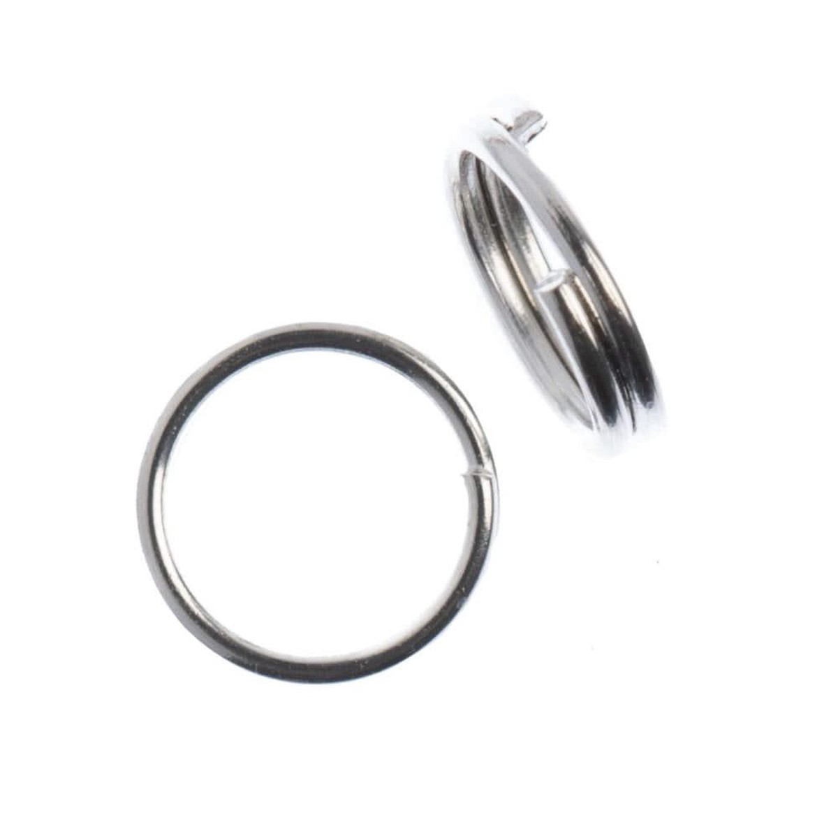 John Bead Split Ring 6mm 142 pack Silver*