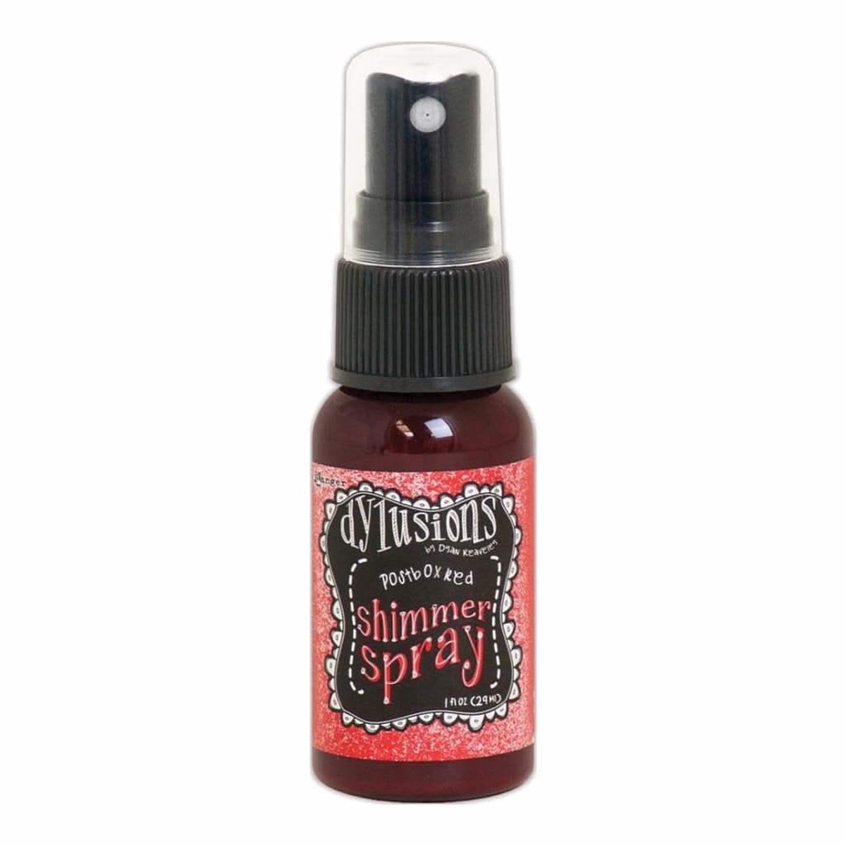 Dylusions Shimmer Spray 1oz - Postbox Red