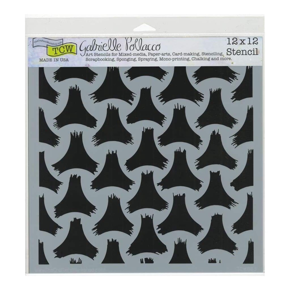 Crafters Workshop Template 12X12 - Celtic Weave*