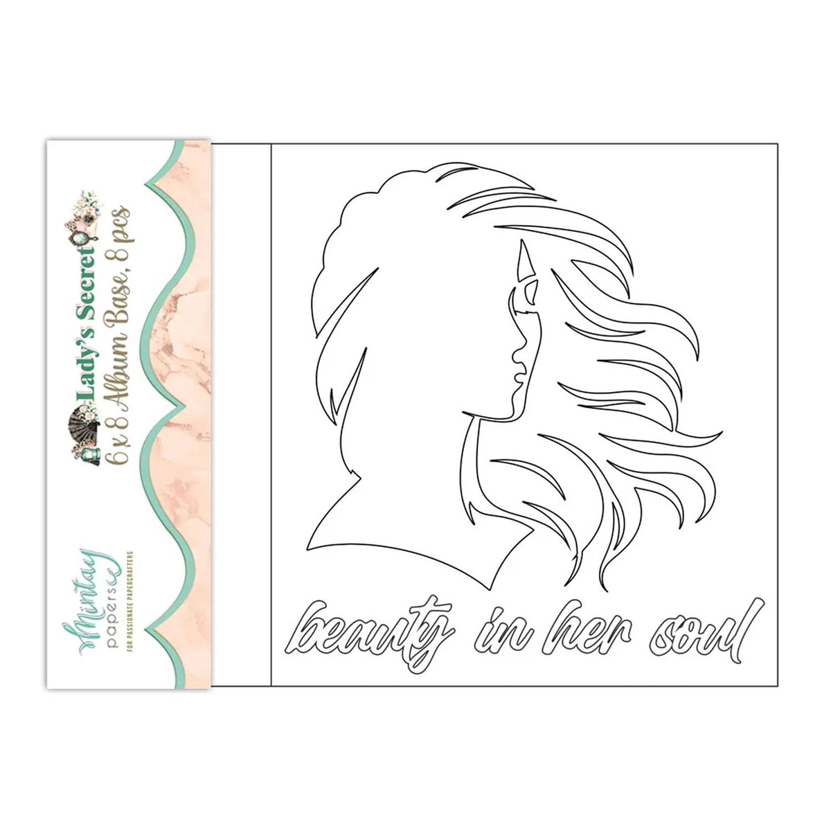Mintay Colouring Page - Ladys Secret